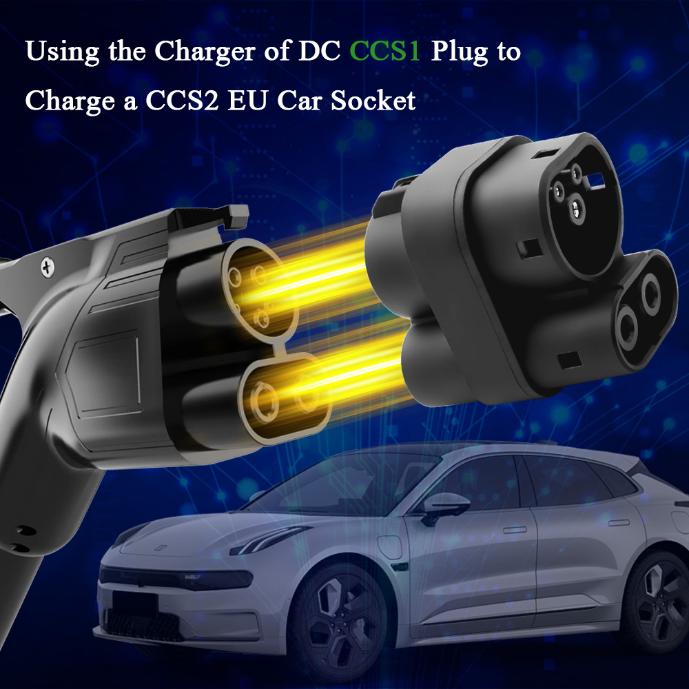 Kolanky 250A CCS1 - CCS2 EV Şa - Ccs2 To Ccs1 Fast Charge Adapter 250Kw incelemesi ve fiyatı