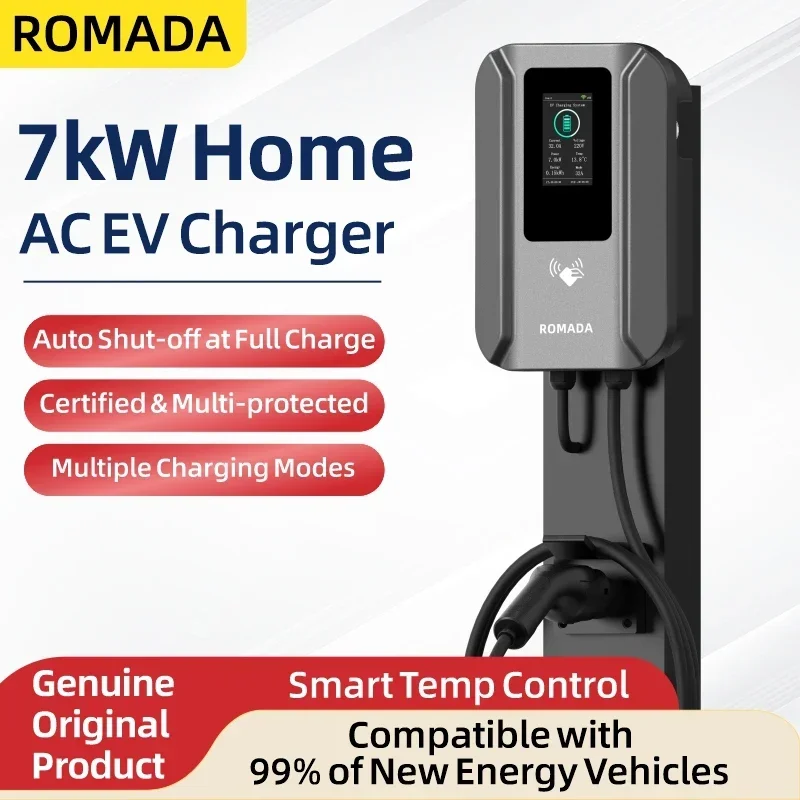 ROMADA AC 7KW EV Şarj İstasyon - Ev Charging Cable incelemesi ve fiyatı