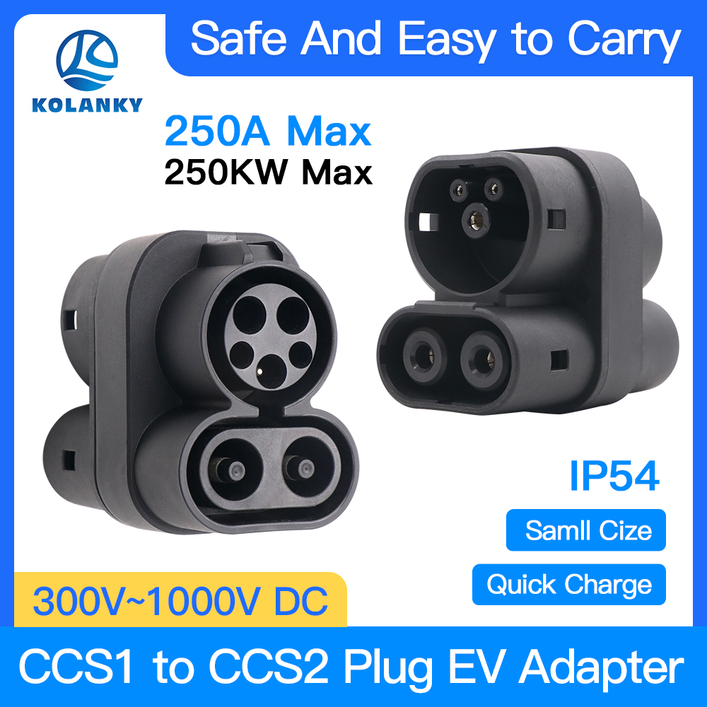 CCS1 - CCS2 EV Şarj Adaptörü 2 - Ccs2 To Ccs1 Fast Charge Adapter 250Kw incelemesi ve fiyatı